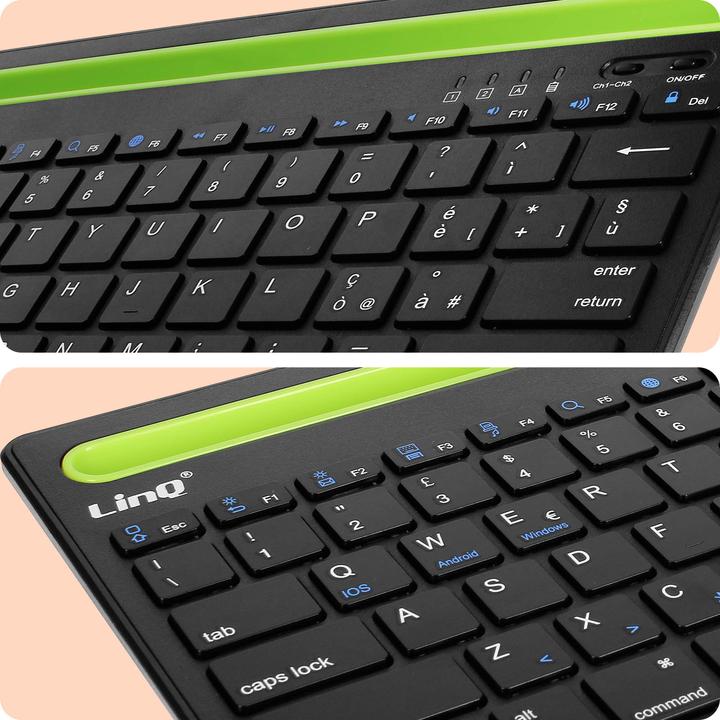 Actual product image LinQ BK933 QWERTY keyboard (Eng. Int., Wireless)