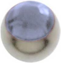 Bijouteria 1.2mm Titan Piercingteil (Titan, Swarovski Kristall)