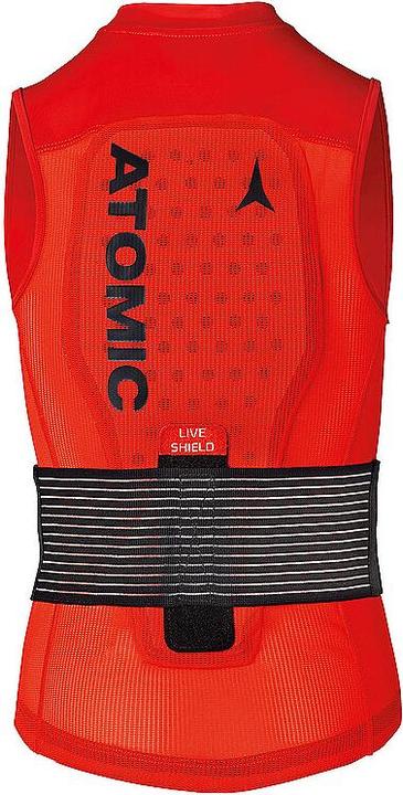 Actual product image Atomic LIVE SHIELD Vest JR Red (S, Back protector, Unique specimen)