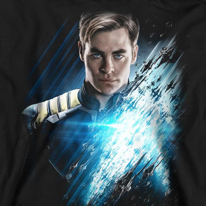 Immagine prodotto Star Trek Beyond Felpa Capitano Kirk Poster Adulto Unisex (XL)