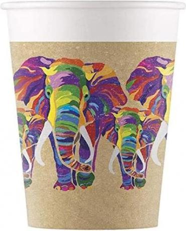 Produktbild Procos Papier Elefant Party Becher (8er Pack) (8 x)