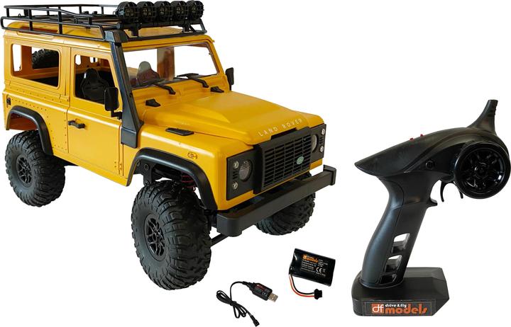 Immagine prodotto DF-Models Land Rover Defender D90 Crawler (RTR pronto all'uso)