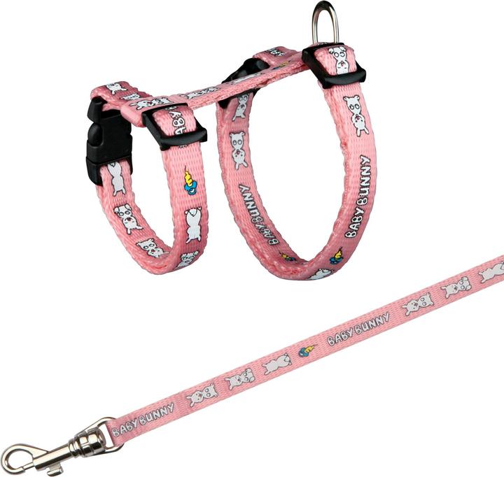 Actual product image Trixie Harness with leash for small rabbits (23, 24, 25, 27, 28, 29, 30, 31, 32, 33, Dog, General)