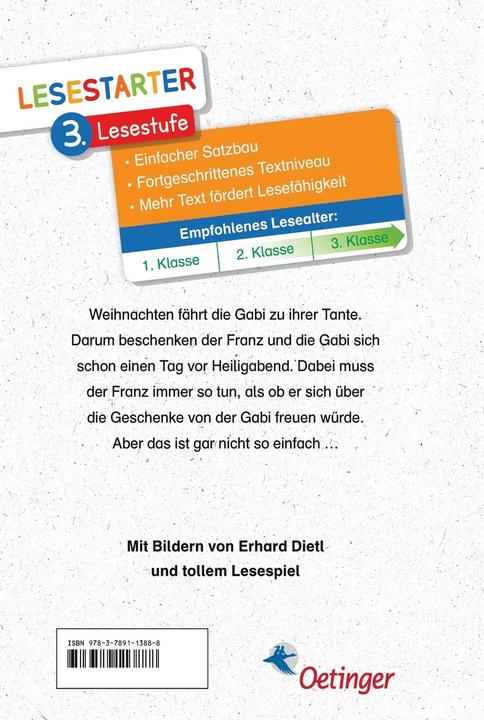 Actual product image Christmas stories from Franz (Christine Nöstlinger, Erhard Dietl, German)