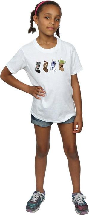 Image du produit Star Wars - T-shirt CHRISTMAS STOCKINGS - Fille (116)