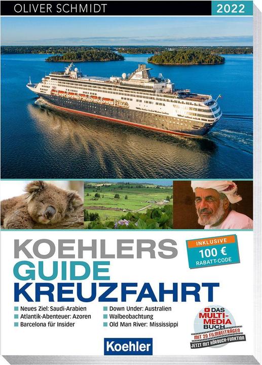 Immagine prodotto Koehlers Guide Kreuzfahrt 2022 (Tedesco, Oliver Schmidt, 2021)