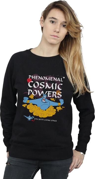 Actual product image Disney Womens/Ladies Aladdin Genie Phenomenal Cosmic Powers Sweatshirt (S)