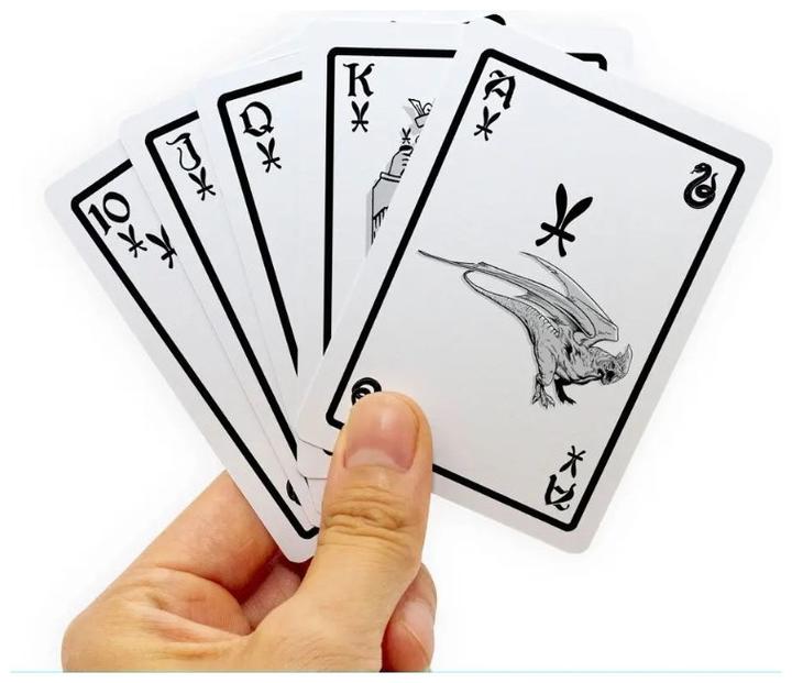 Produktbild Aquarius Abbey Harry Potter Playing Cards Slytherin NMR52438 (Deutsch)