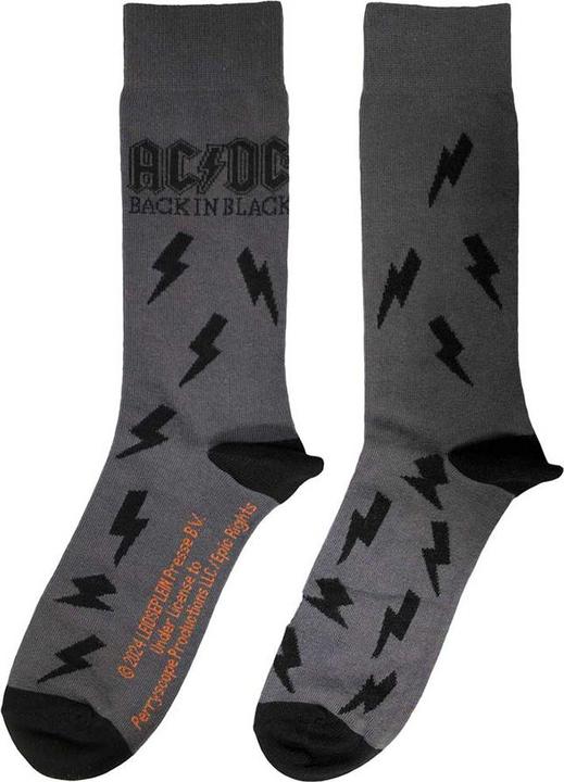 Immagine prodotto AC/DC Calzini unisex adulti Back In Black Bolts (39.5 - 45.5)
