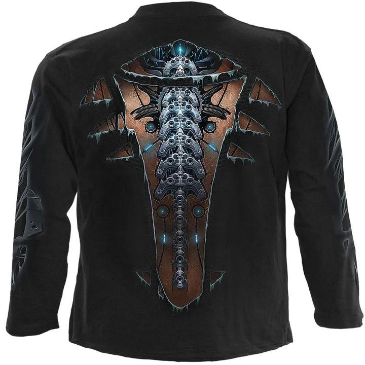 Immagine prodotto Spiral Maglietta a maniche lunghe Cyber Skin unisex per adulti (XXL)
