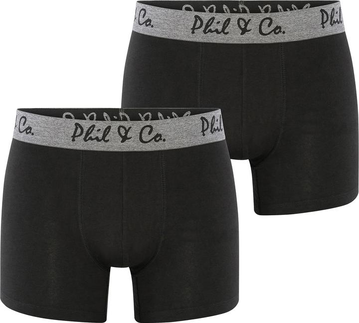 Actual product image Phil & Co. Berlin Retro shorts 2-pack jersey (M, pack of 2)