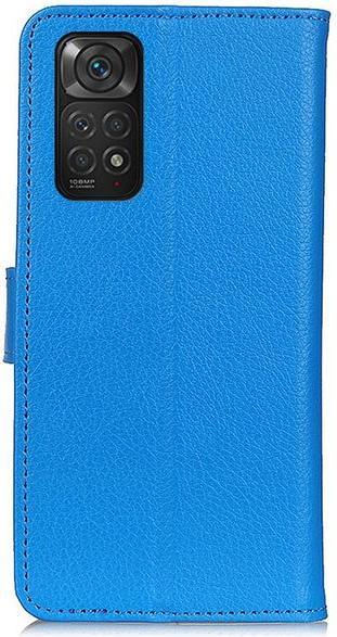 Productafbeelding MU Classic Litchi Leather Boekomslag serie (Xiaomi Redmi Note 11S, Xiaomi Redmi Note 11)