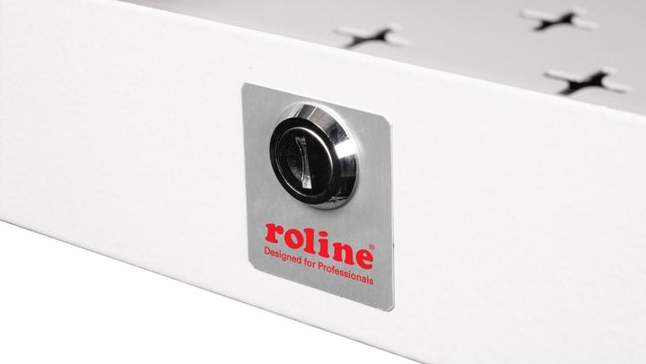 Actual product image Roline 19-inch wall-mounted housing Basic 5 U (5 RU, 19 inch rack)
