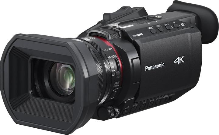 Actual product image Panasonic HC-X1600E schwarz (8.29 Mpx, 24 x)
