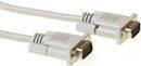 Produktbild VGA connection cable male-male SQ 1.8m VGA (D-Sub) VGA (D-Sub) Weiss VGA-Kabel (1.80 m, VGA)