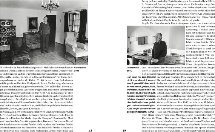 Produktbild Thomas Bernhard Hab & Gut (Deutsch, Barbara Vinken, Dietmar Steiner, 2019)