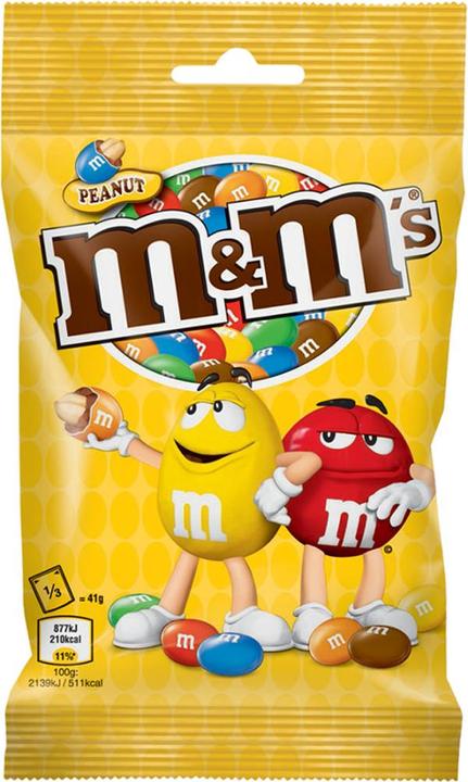 Actual product image M & M's Peanut (125 g)