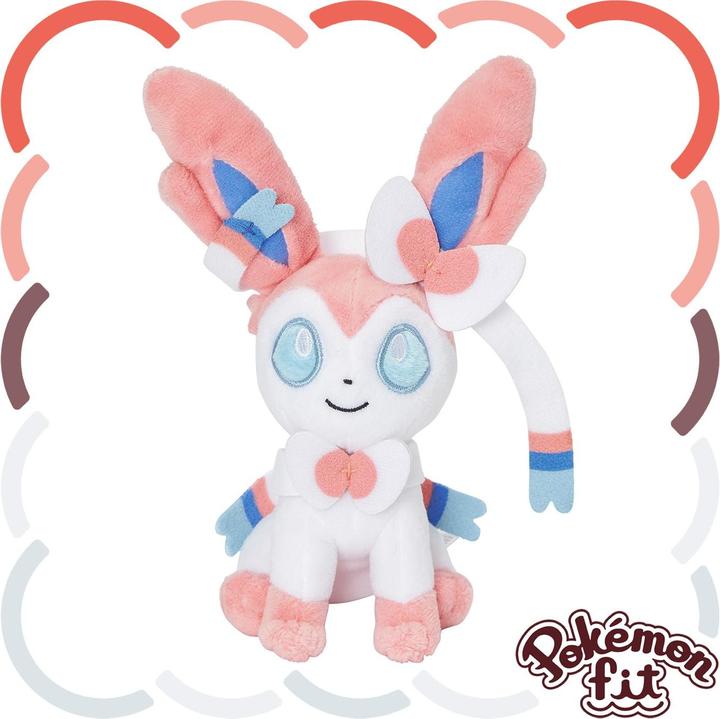 Immagine prodotto Pokémon Peluche Sylveon Sitting Cuties - 18,5 cm (18.50 cm)