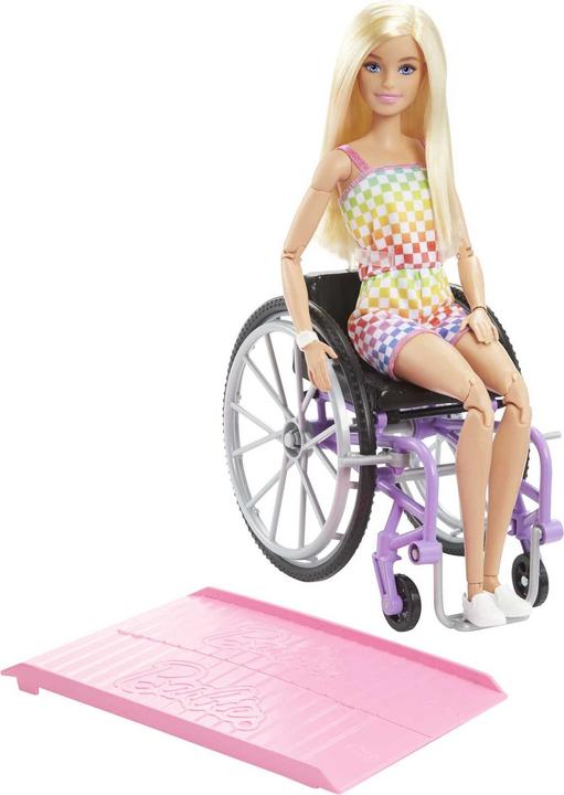 Actual product image Barbie Fashionistas + Wheelchair - Checkers