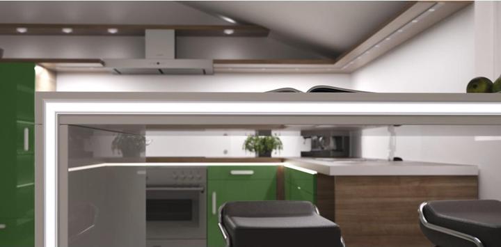 Produktbild Halemeier LED Einbauprofile ChannelLine B mit Lichtblende