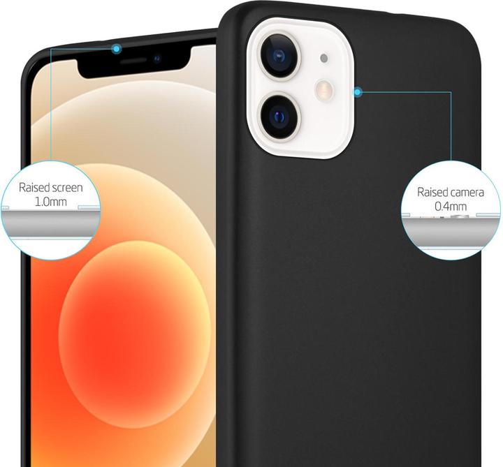 Image du produit Cadorabo Couverture métallique mate TPU (Apple iPhone 12 mini)