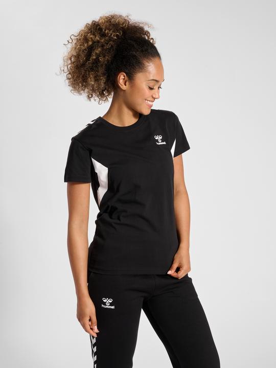 Actual product image hummel hmlSTALTIC COTTON T-SHIRT S/S WOMAN (XS)