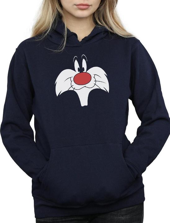 Image du produit Looney Tunes - Sweat à capuche SYLVESTER BIG FACE - Femme (S)