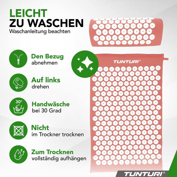Actual product image Tunturi Acupressure Mat And Pillow (20 mm)