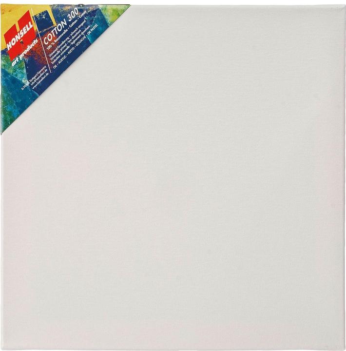 Produktbild Honsell art products Keilrahmen Cotton 300 quadratisch weiss 40,0 x 40,0 cm (40 x 40 cm)