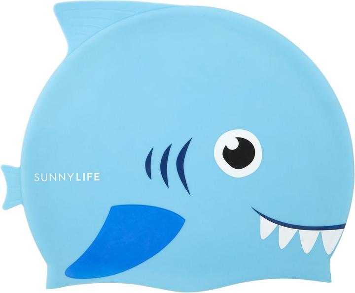 Actual product image Sunnylife Australia Shark swim cap