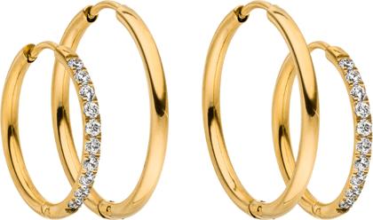 Purelei Lovely Glitter Ohrringe Set Gold (Edelstahl 18K vergoldet)