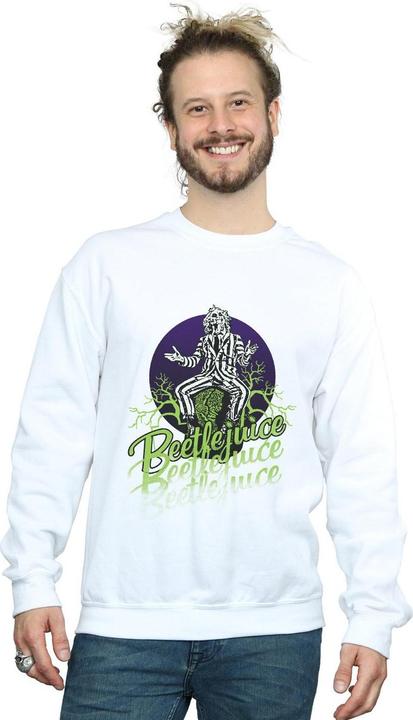 Produktbild Beetlejuice Faded Pose Baumwoll Sweatshirt (M)