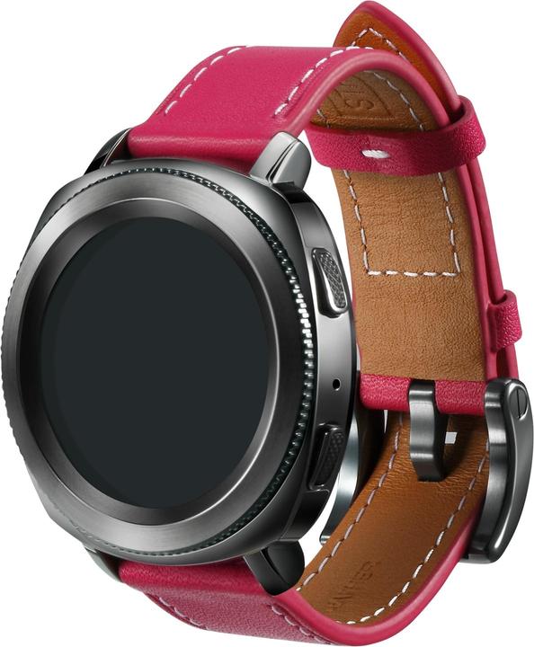 Immagine prodotto Strap Studio Cinturino in pelle rosa (20 mm, Cuoio)