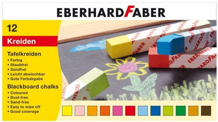 Image du produit EberhardFaber Craie pour tableau noir (Multicolore, 12 x)