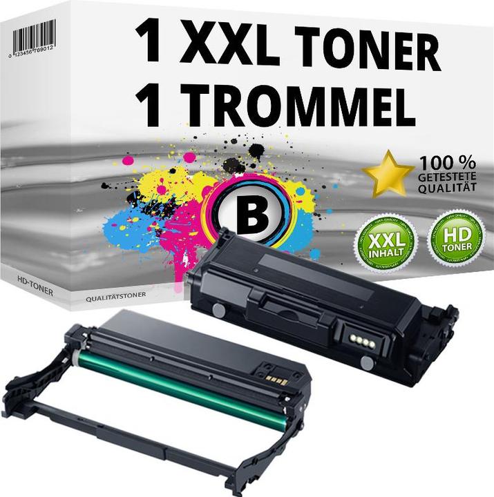 Produktbild Druckfuxx 1x XXL TONER + Trommel für Samsung ProXpress M3875 M3825 M4075 M4025 S
