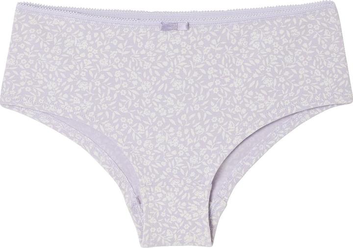 Produktbild Vertbaudet Bio-Kollektion: 5er-Pack Mädchen Shortys mit Blumen (110, 5er Pack)