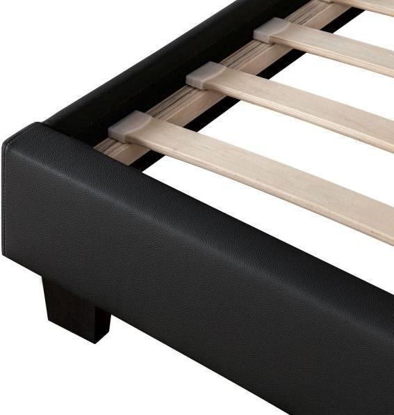 Immagine prodotto Juskys Letto imbottito a LED Parigi (160 x 200 cm)