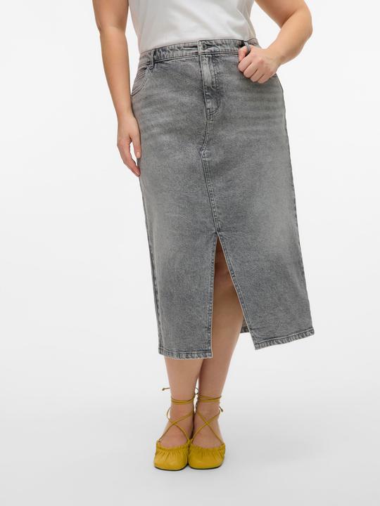 Produktbild Vero Moda VMCVERI Hohe Taille Langer Rock Jeansrock (48)