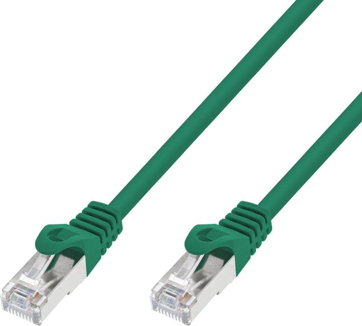 Produktbild Extralink Lan-Patchkabel Cat.7 S/Ftp 20m 20g Geschirmt Foliertes Twisted Paar Blankes Kupfer Grün (S/FTP, CAT7, 20 m)