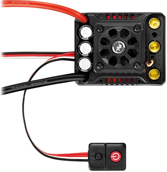 Actual product image Hobbywing QuicRun WP8BL150 G2 Brushless ESC 150A 3-6s for 1/8th scale