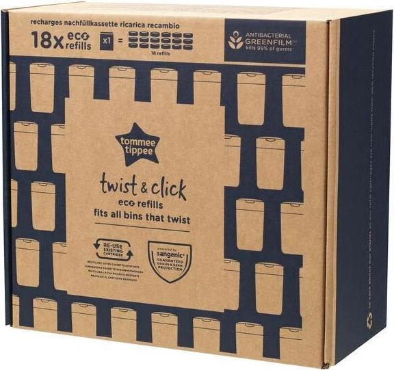 Produktbild Sangenic Twist & Click Nachfüllkassetten (18 x)
