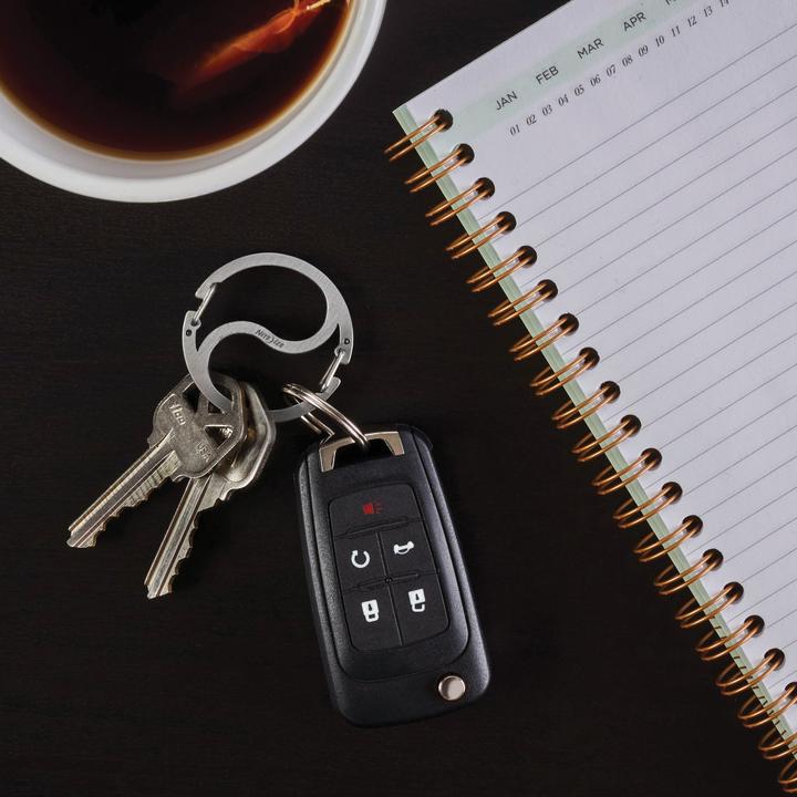 Actual product image Nite Ize Medallion YinYang Key Carabiner