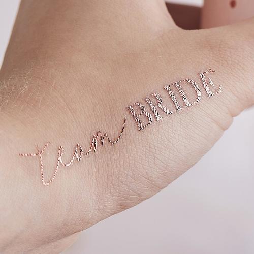 Actual product image Ginger Ray Tattoo 'Team Bride