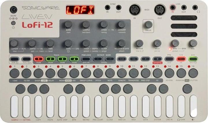 Actual product image Sonicware LIVEN Lofi-12 - Sampler Lo-fi i GrooveBox