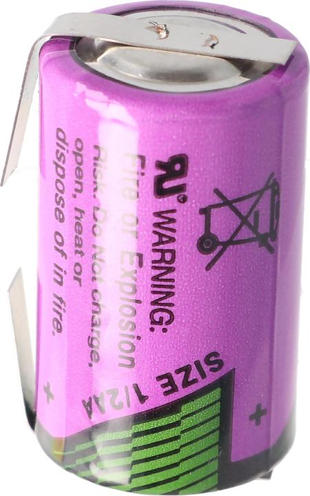 Produktbild Sonnenschein Batterie Inorganic SL-350/T mit Lötfahne U-Form (1 Stk., CR 1/2AA, 1000 mAh)