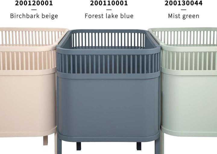 Actual product image Sebra Baby & Junior Bed Mist Green (70 x 110 cm)