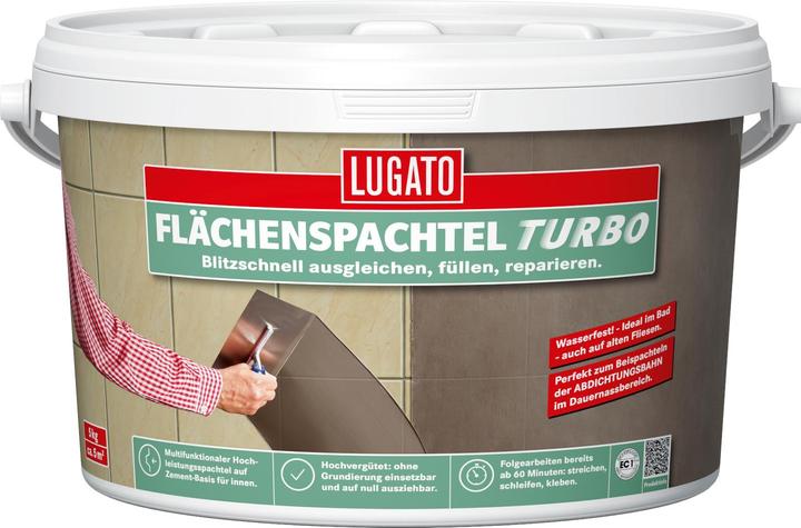 Actual product image Lugato Turbo trowel 5 kg (5000 g)