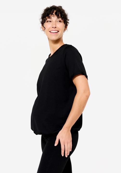 Immagine prodotto Domyos Women's Yoga Maternity T-Shirt - Black (XXL)