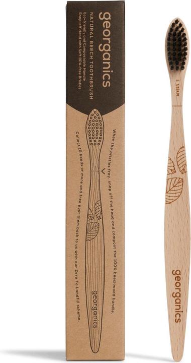 Produktbild Georganics Zahnbürste aus Buchen (Weich, 1 x)