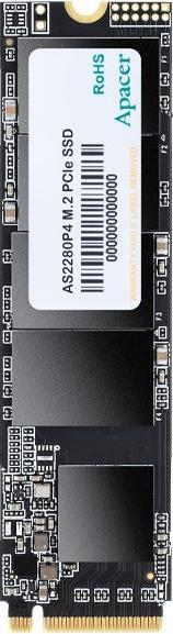 Apacer SSD 1TB 2000/3000 P2280P4 PCIe APA| AP1TBAS2280P4-1 - Solid State Disk - NVMe (1000 GB, M.2 2280)